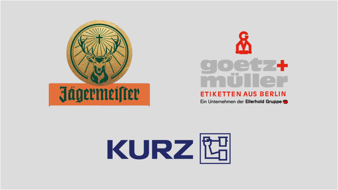 Graphic with partner logos: Jägermeister, Goetz+Müller & LEONHARD KURZ